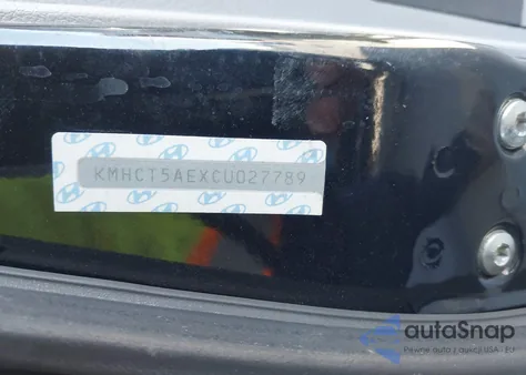 2012 Hyundai Accent Gs z USA, uszkodzony, nr VIN KMHCT5AEXCU027789